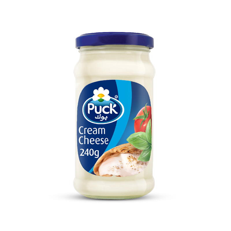Puck Cream Cheese Jar