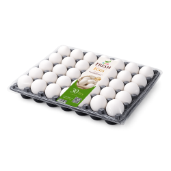Oman Fresh White Eggs Large 30 pcs